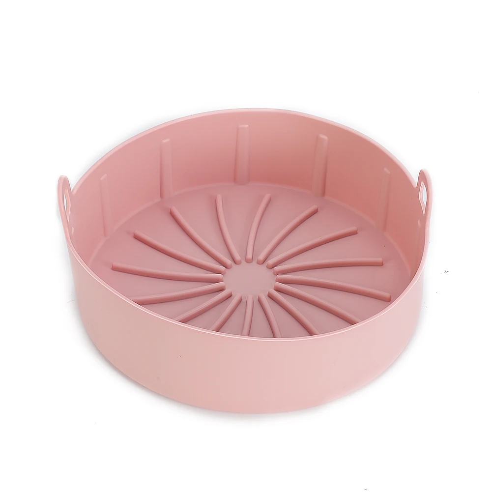 1*Silicone Pot Air Fryer Accessories Reusable Baking Tools Baking Basket Pizza Plate Grill Pot Kitchen Cake Cooking Baking Tools
1*Silicone Pot Air Fryer Accessories Reusable Baking Tools Baking Basket Pizza Plate Grill Pot Kitchen Cake Cooking Baking Tools