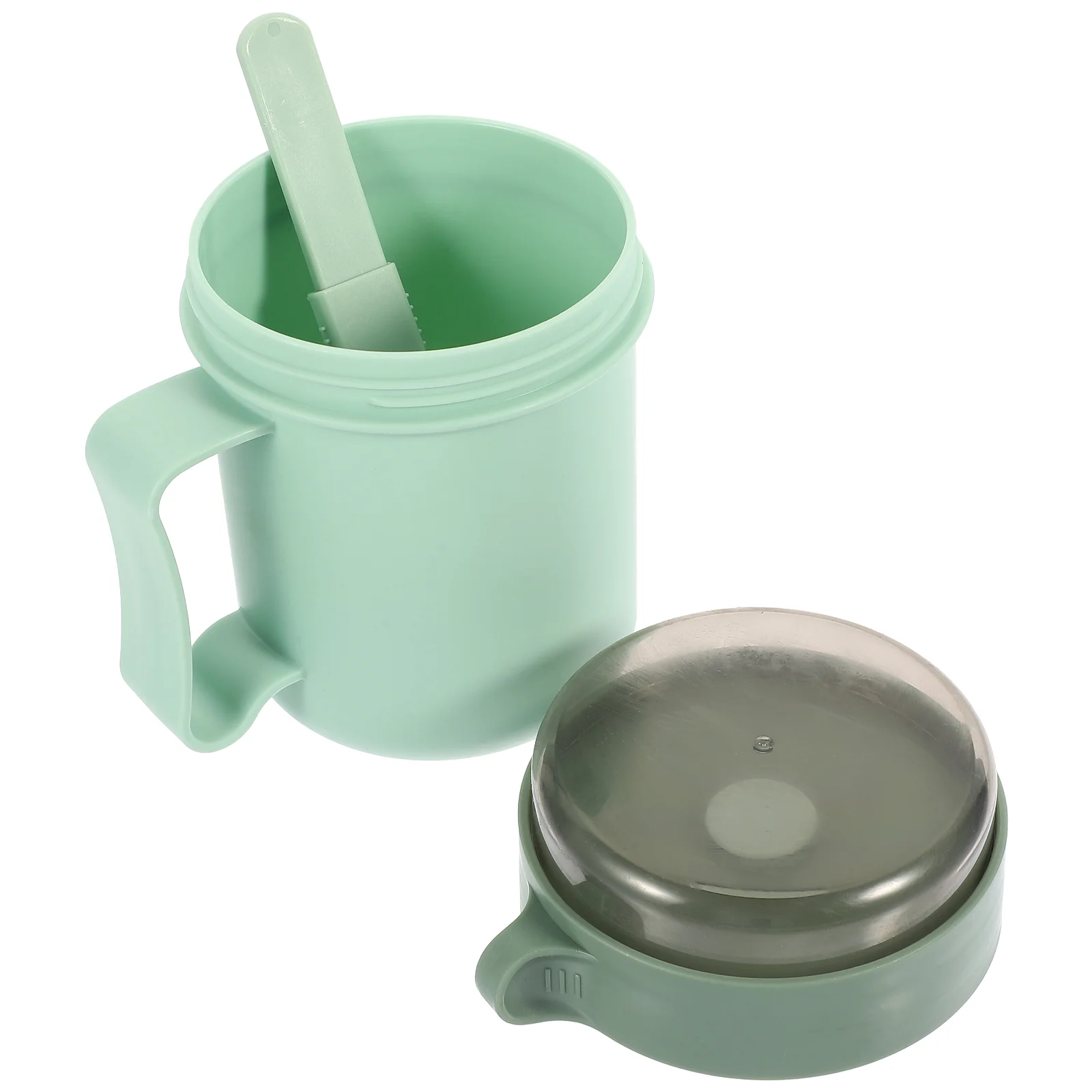 

Cup Soup Portable Breakfast Cereal Container Microwave Jar Mug Hot Lids Lunch Thermal Containers Go Bowl Box Flask Lid The