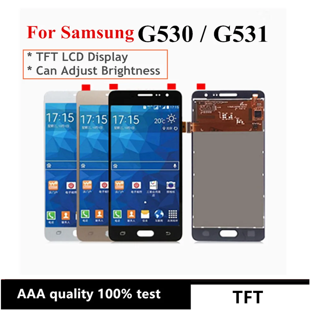 

TFT LCD For Samsung Galaxy Grand Prime G530 G531F SM-G531F G531H LCD Display Touch Screen Digitizer Assembly G531 G530 LCD