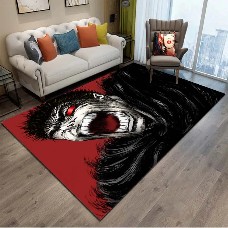 15 Sizes Berserk Anime Carpet Living Room Decor Doormat Bedroom Hallway Entrance Balcony Floor Large Area Rug Comic Pattern Mat
15 Sizes Berserk Anime Carpet Living Room Decor Doormat Bedroom Hallway Entrance Balcony Floor Large Area Rug Comic Pattern Mat