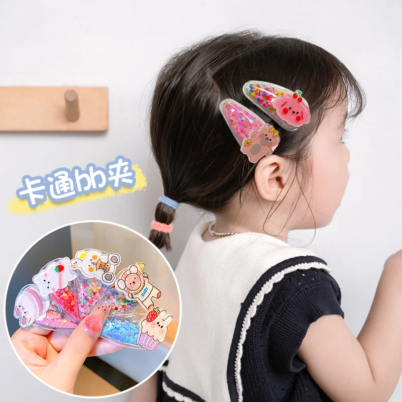 5Pcs Girls Cute Fruit Hairpins Transparent Quicksand Hair BB Clip Side Collet Barrettes Headband Kids Hair Accessories Baby Gift
5Pcs Girls Cute Fruit Hairpins Transparent Quicksand Hair BB Clip Side Collet Barrettes Headband Kids Hair Accessories Baby Gift