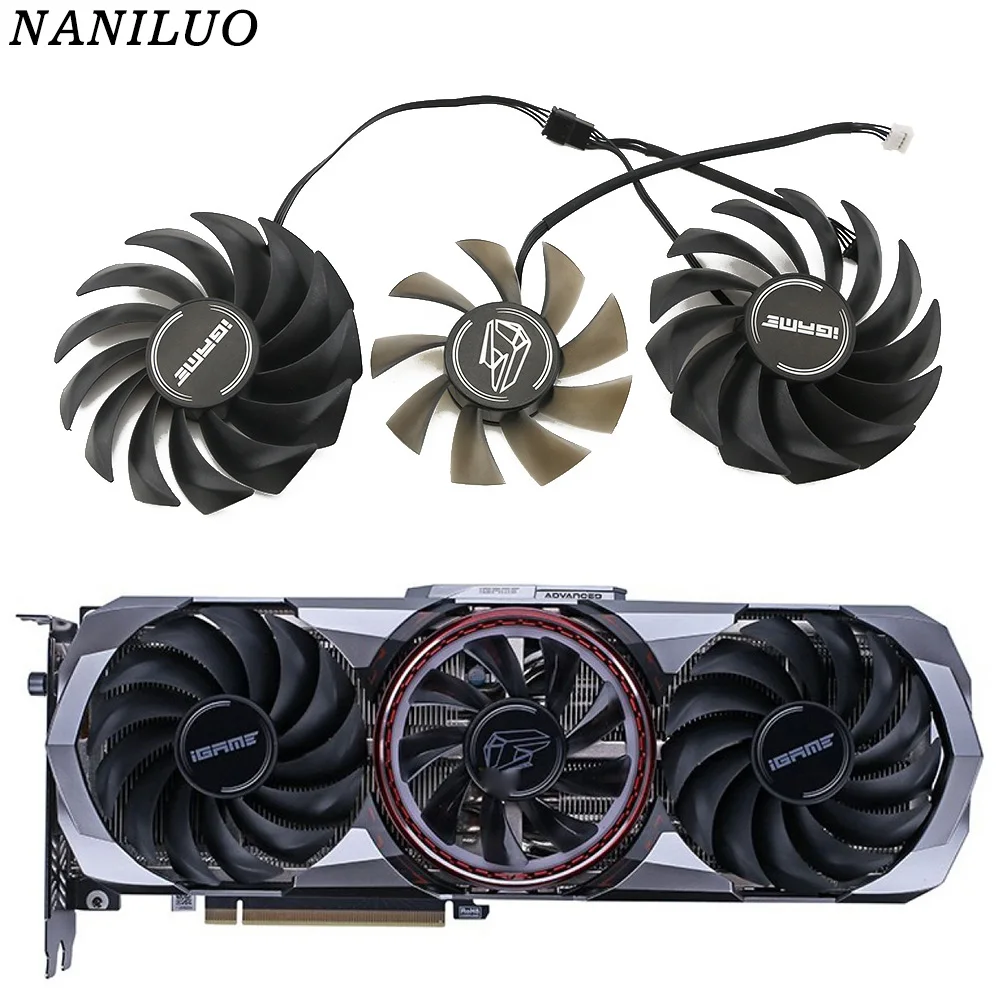 Усовершенствованный вентилятор для графического процессора RTX 3070, 90 мм, для цветного RTX 3060 3060TI 3070 3070TI 3080 3080TI 3090, усовершенствованный охлаждаю...
Усовершенствованный вентилятор для графического процессора RTX 3070, 90 мм, для цветного RTX 3060 3060TI 3070 3070TI 3080 3080TI 3090, усовершенствованный охлаждаю...