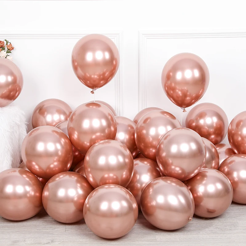 GIHOO 5/10/12/18 "Rose Gold Theme Party Latex Balloon Metal Rose Gold Chrome Balloon For Wedding Birthday Decoration Globs
GIHOO 5/10/12/18 "Rose Gold Theme Party Latex Balloon Metal Rose Gold Chrome Balloon For Wedding Birthday Decoration Globs