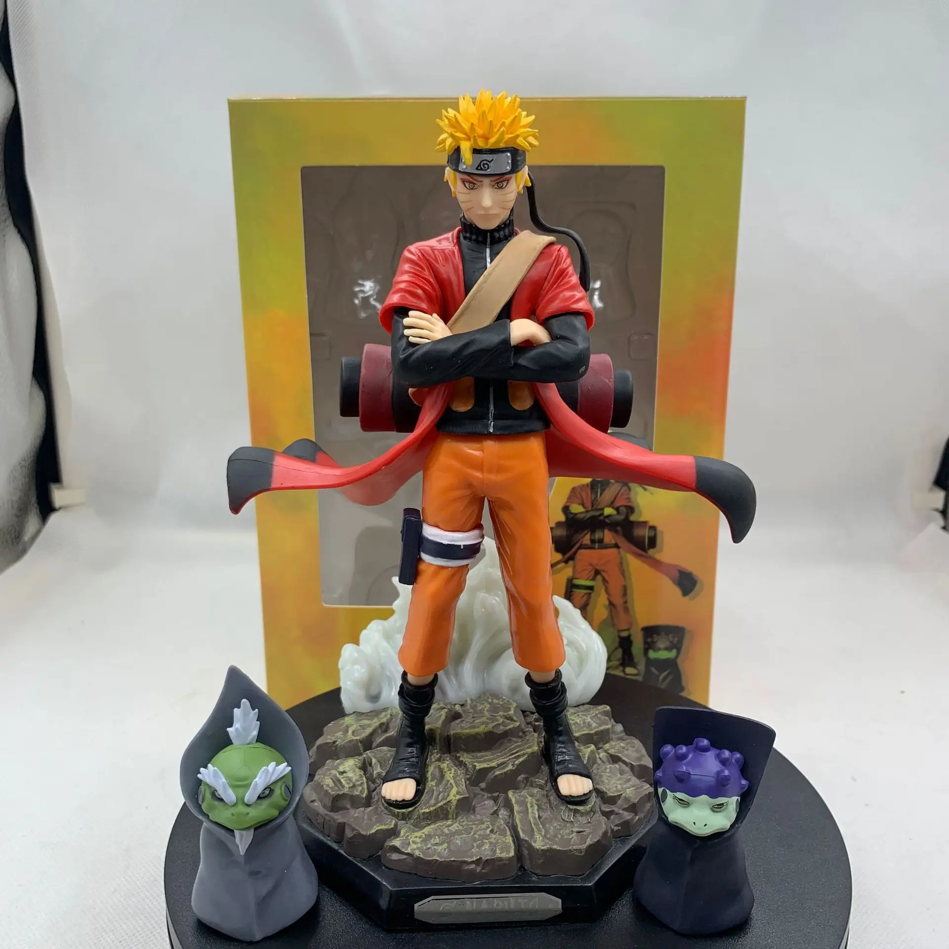 

Anime Naruto Shippuden Uzumaki Naruto Sennin Moodo Ver. PVC Action Figure Statue Collection Model Kids Light Up Toys Doll Gifts
