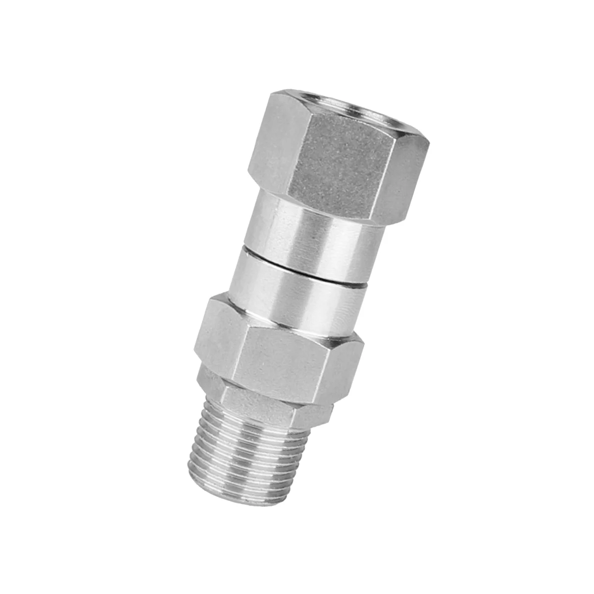 High Pressure Washer Swivel Joint 3/8 Inch Pressure Washer Hose Fittings Rotation Connector Car Washing
High Pressure Washer Swivel Joint 3/8 Inch Pressure Washer Hose Fittings Rotation Connector Car Washing