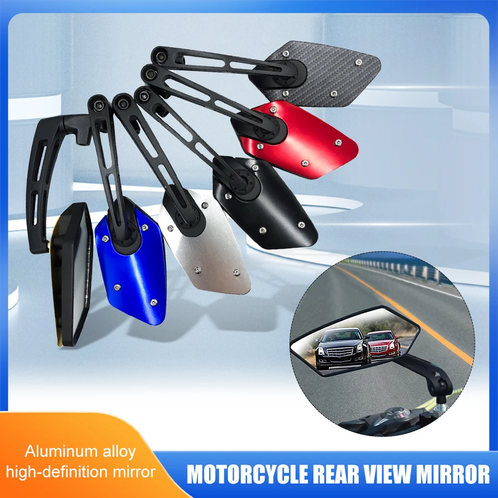 Aluminum Alloy Motorcycle Mirror Scooter E-Bike Handlebar Rear View Mirrors 8MM Anti-glare for Honda Yamaha Suzuki Scooter ktm
Aluminum Alloy Motorcycle Mirror Scooter E-Bike Handlebar Rear View Mirrors 8MM Anti-glare for Honda Yamaha Suzuki Scooter ktm