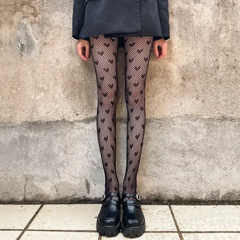 Lolita Cute Anime Black Love Print Tights Gothic Women Sexy Punk Lolita Dark Fishnet Mesh Goth Pantyhose Costumes Body Stockings
Lolita Cute Anime Black Love Print Tights Gothic Women Sexy Punk Lolita Dark Fishnet Mesh Goth Pantyhose Costumes Body Stockings