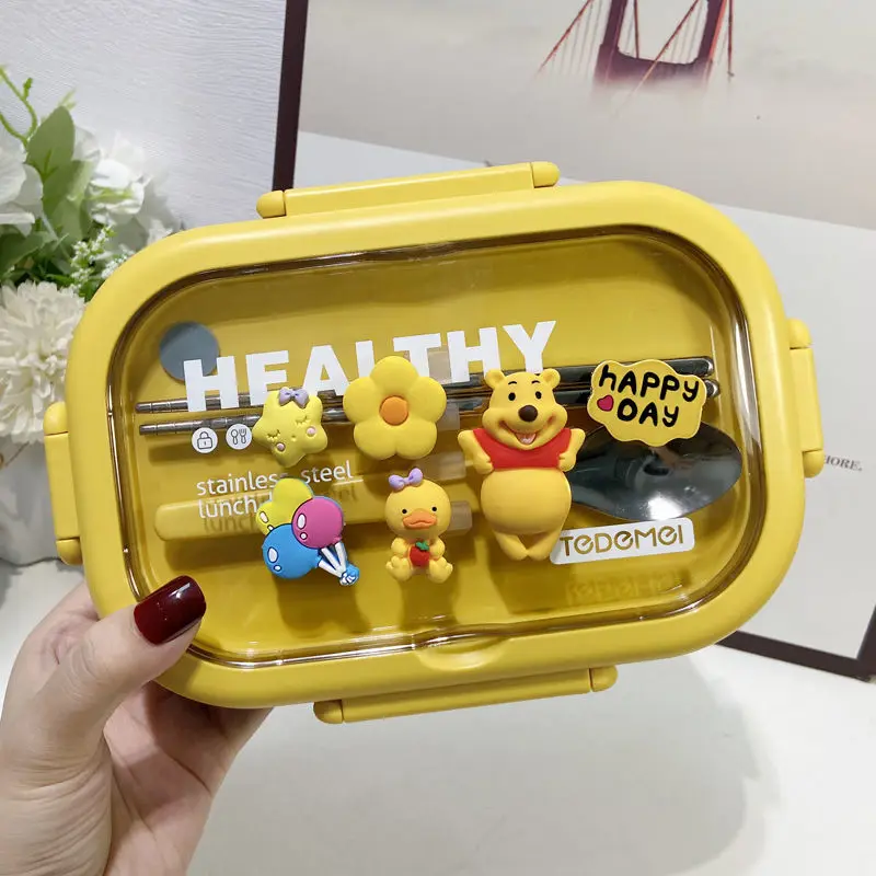 Kawaii Disney Cartoon Lunch Box Pooh Bear Mymelody Stainless Steel Students Children School Insulation Bento Food Storage Box
Kawaii Disney Cartoon Lunch Box Pooh Bear Mymelody Stainless Steel Students Children School Insulation Bento Food Storage Box
