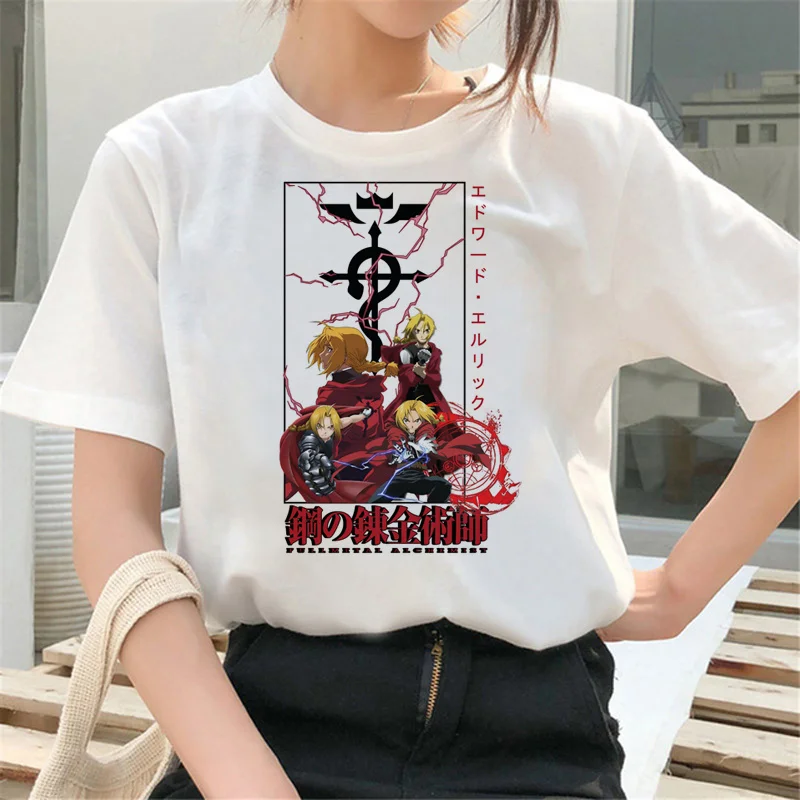 fullmetal alchemist top tees male japanese aesthetic vintage white t shirt anime tshirt t-shirt couple clothes
fullmetal alchemist top tees male japanese aesthetic vintage white t shirt anime tshirt t-shirt couple clothes