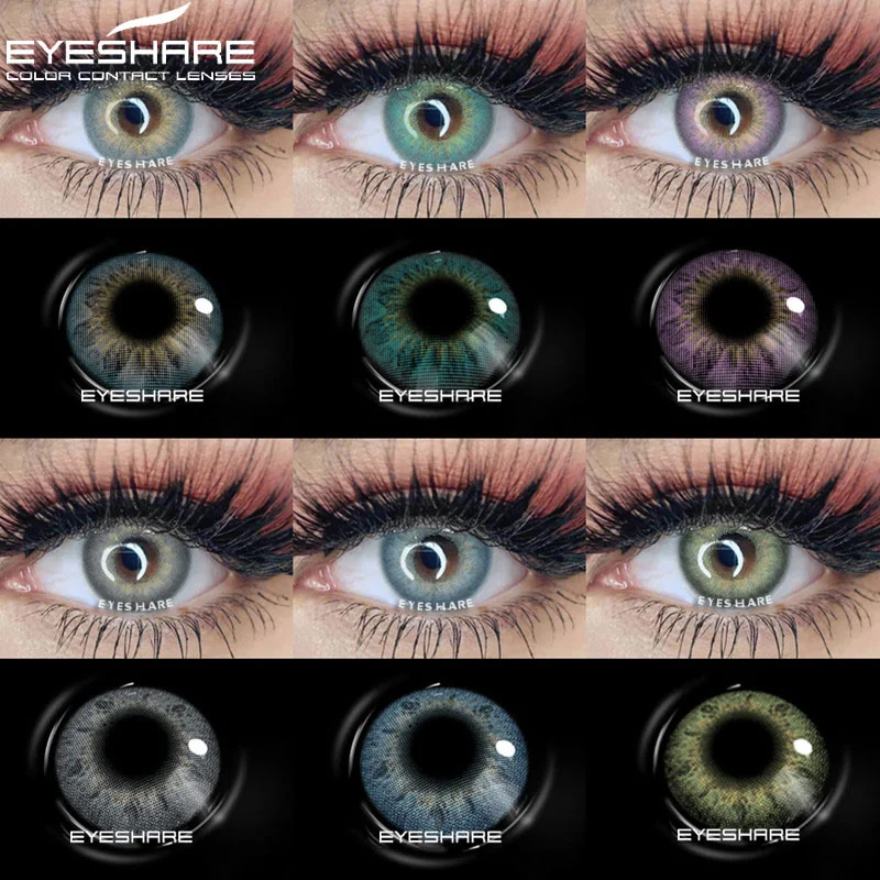 Eyeshare 1Pair Contact Color Contact Lenses For Eyes Colored Lenses Blue Lens Contact Lens Beauty Makeup Colored Lenses for Eyes
Eyeshare 1Pair Contact Color Contact Lenses For Eyes Colored Lenses Blue Lens Contact Lens Beauty Makeup Colored Lenses for Eyes