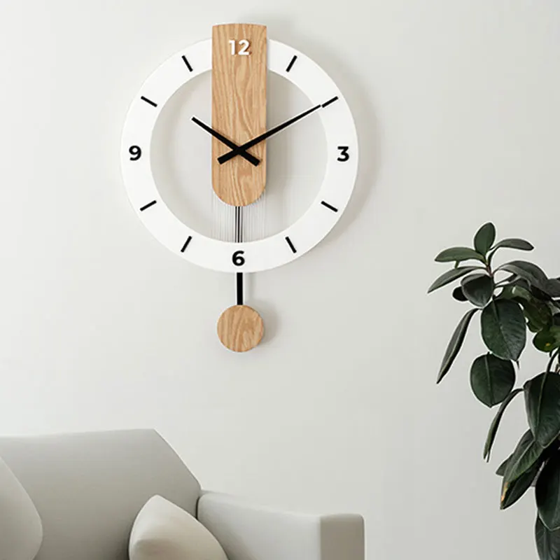 Silent Swing Clock Wall Clock Living Room Silent Modern Simple Clock Restaurant Creative Fashion Quartz
Silent Swing Clock Wall Clock Living Room Silent Modern Simple Clock Restaurant Creative Fashion Quartz