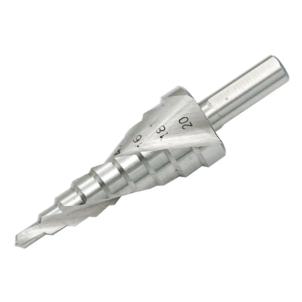 3pcs HSS Step Drill Bit 4-12/4-20/4-32mm Spiral Groove Wood Metal Hole Cutter Round Shank Step Cone Drill Drilling Power Tools
3pcs HSS Step Drill Bit 4-12/4-20/4-32mm Spiral Groove Wood Metal Hole Cutter Round Shank Step Cone Drill Drilling Power Tools