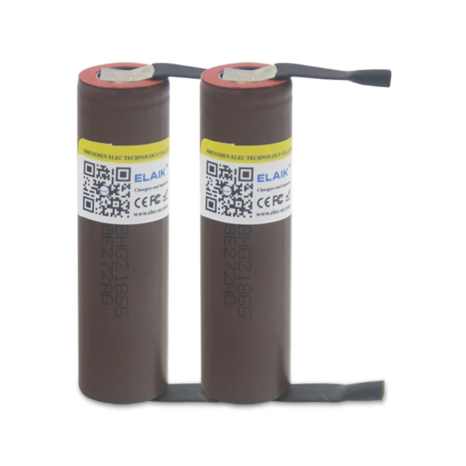 Батарея ELAIK HG2 4 шт./ручная 18650 3000 мАч, перезаряжаемая батарея 18650HG2 3,6 в разряд 20 А, специальная батарея + никель своими руками
Батарея ELAIK HG2 4 шт./ручная 18650 3000 мАч, перезаряжаемая батарея 18650HG2 3,6 в разряд 20 А, специальная батарея + никель своими руками