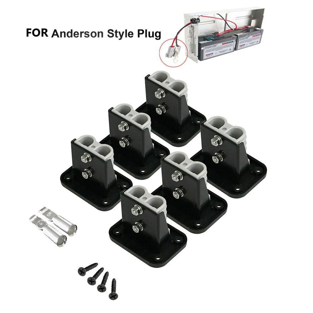 6Sets For Anderson Plug Flush Mount 50A Mounting Bracket Panel Cover ForCaravan 600W Plastic Grey Car For Anderson Socket Panel
6Sets For Anderson Plug Flush Mount 50A Mounting Bracket Panel Cover ForCaravan 600W Plastic Grey Car For Anderson Socket Panel