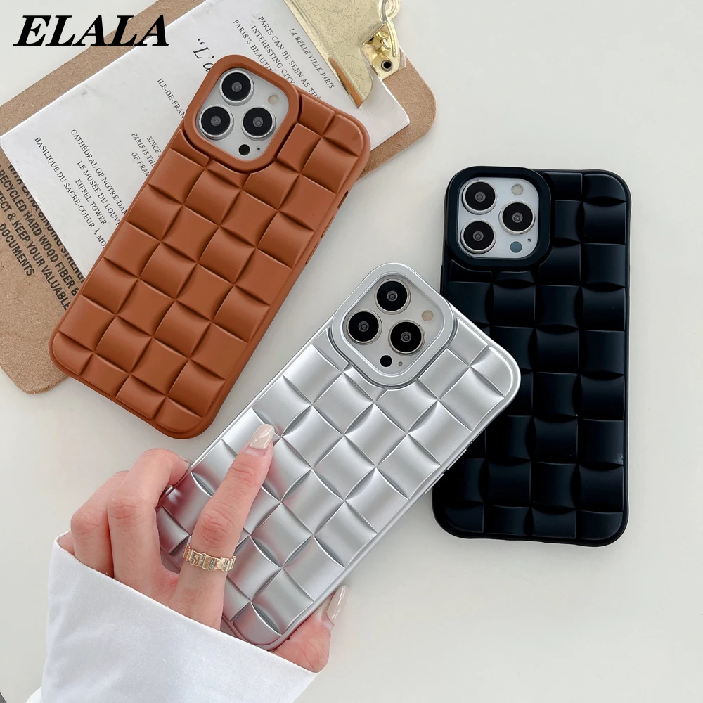 3D Weave Pattern Soft Silicone Cover for iPhone 13 ProMax 12 Mini 11 XsMax XR 6 7 8 Plus SE2020 Phone Case Skin Feel Slim Coque
3D Weave Pattern Soft Silicone Cover for iPhone 13 ProMax 12 Mini 11 XsMax XR 6 7 8 Plus SE2020 Phone Case Skin Feel Slim Coque
