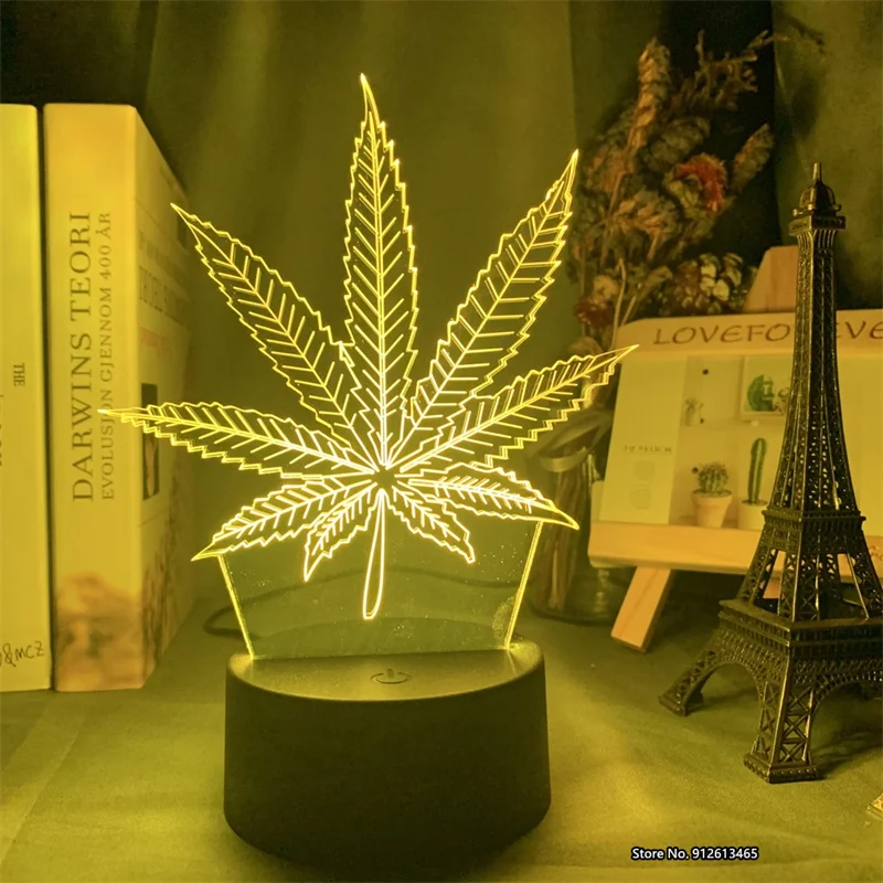 Natural Leaf Shape Acrylic Led Night Light Color Change Touch Sensor Home Decoration Light Children's Bedroom Night Light
Natural Leaf Shape Acrylic Led Night Light Color Change Touch Sensor Home Decoration Light Children's Bedroom Night Light