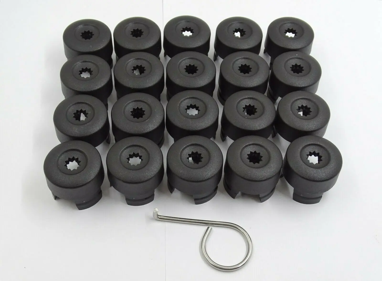 100pc Black Wheel Lug Bolt Nut Cap Cover 7L6601173A + Tool For VW Touareg 2004 2005 2006 2007 2008 2009 2010 2011 2012 2013 2014
100pc Black Wheel Lug Bolt Nut Cap Cover 7L6601173A + Tool For VW Touareg 2004 2005 2006 2007 2008 2009 2010 2011 2012 2013 2014