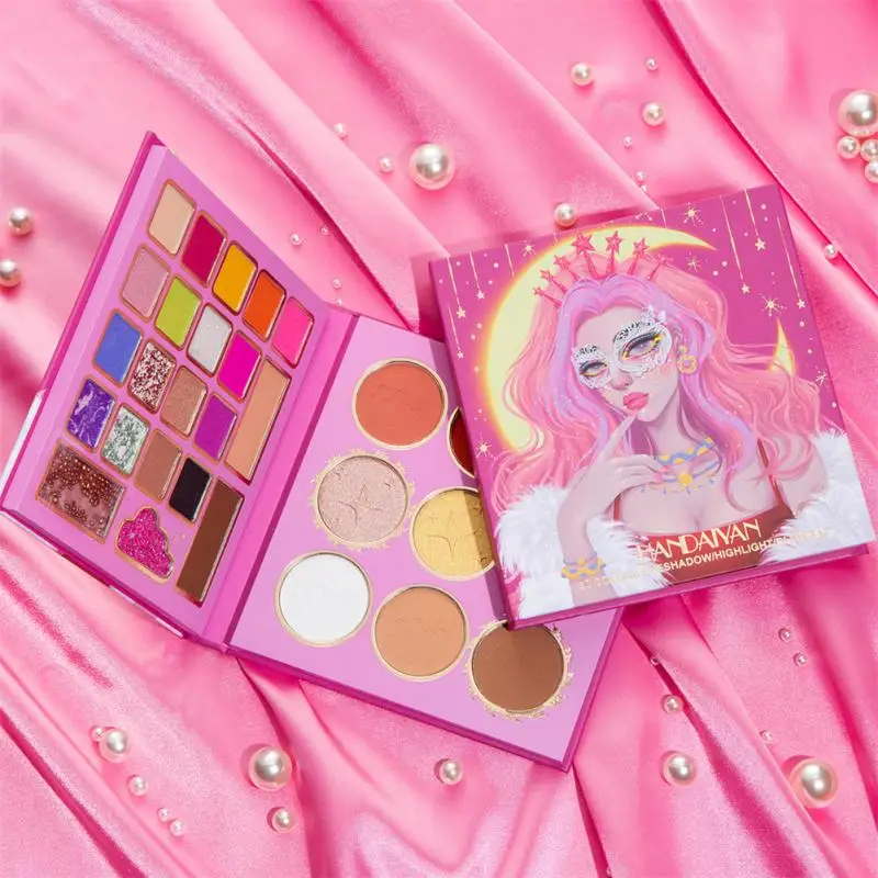 HANDAIYAN Eyeshadow Palette 30 Color Makeup Waterproof Glitter Pigment Blush Highlighter Eye Shadow Pallete Make Up Cosmetics
HANDAIYAN Eyeshadow Palette 30 Color Makeup Waterproof Glitter Pigment Blush Highlighter Eye Shadow Pallete Make Up Cosmetics
