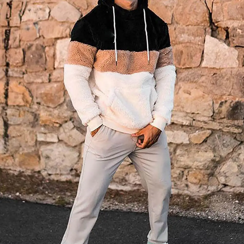 Stylish Fluffy Sweatshirt Double Sided Plush Warm Soft Front Pocket Slim Pullover Hoodie
Stylish Fluffy Sweatshirt Double Sided Plush Warm Soft Front Pocket Slim Pullover Hoodie