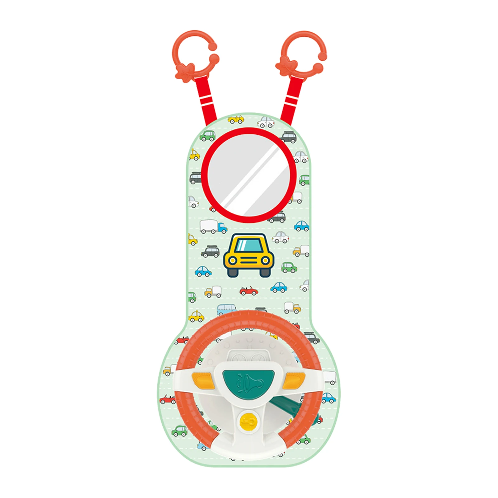 Мягкая имитация пластмассы с зеркалом для путешествий автомобиля Звуки для младенцев автомобильное кресло Детская Кнопка домашний подаро...
Мягкая имитация пластмассы с зеркалом для путешествий автомобиля Звуки для младенцев автомобильное кресло Детская Кнопка домашний подаро...