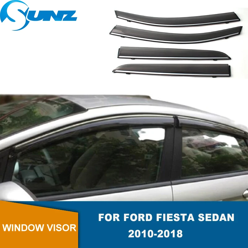 Side Window Deflector For Ford Fiesta Sedan 2010 2011 2012 2013 2014 2015 2016 2017 2018 Smoke Window Visors Weathershields SUNZ
Side Window Deflector For Ford Fiesta Sedan 2010 2011 2012 2013 2014 2015 2016 2017 2018 Smoke Window Visors Weathershields SUNZ
