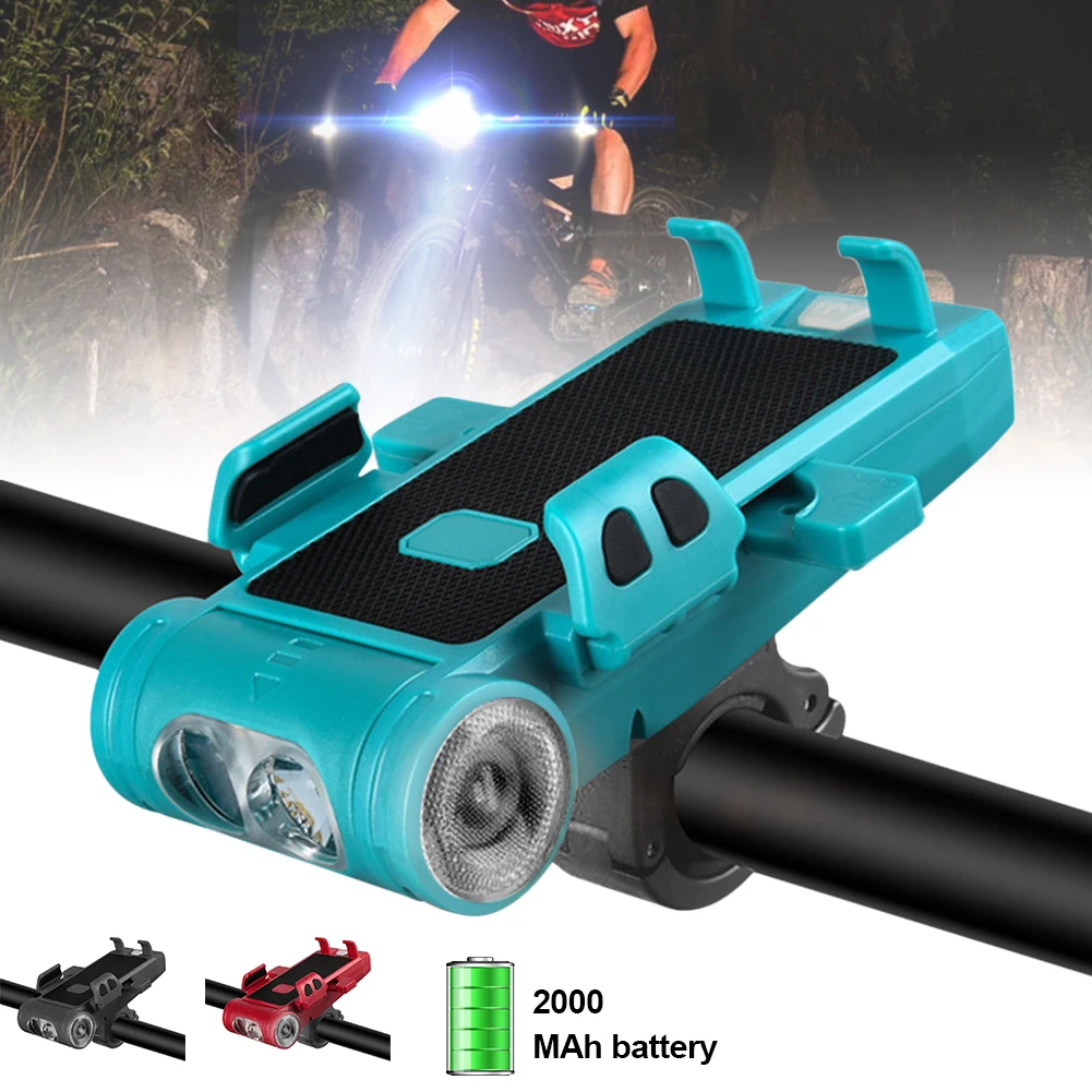 5 IN 1 Bike Light Front USB Rechargeable Solar Horn Phone Holder Cycling Lamp Flashlight Lamp Flashlight Cycling Accessories
5 IN 1 Bike Light Front USB Rechargeable Solar Horn Phone Holder Cycling Lamp Flashlight Lamp Flashlight Cycling Accessories