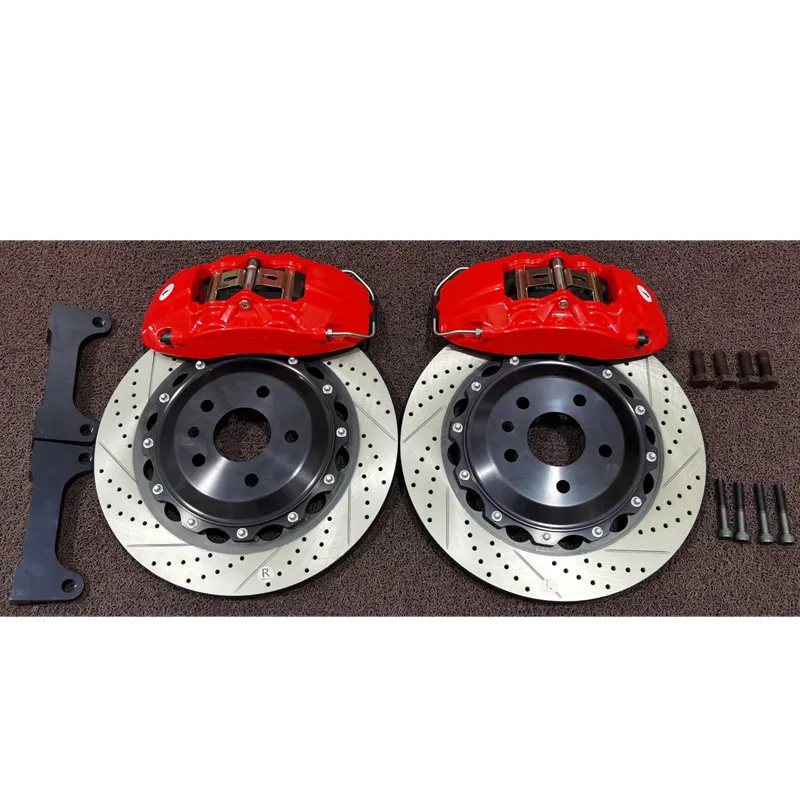 BIG BRAKE 4-Piston Caliper Kit with 355x28MM Disc Rotor Upgrade Forged Caliper CUSTOMIZED LOGOS For MG5 MG6 2010-2019
BIG BRAKE 4-Piston Caliper Kit with 355x28MM Disc Rotor Upgrade Forged Caliper CUSTOMIZED LOGOS For MG5 MG6 2010-2019