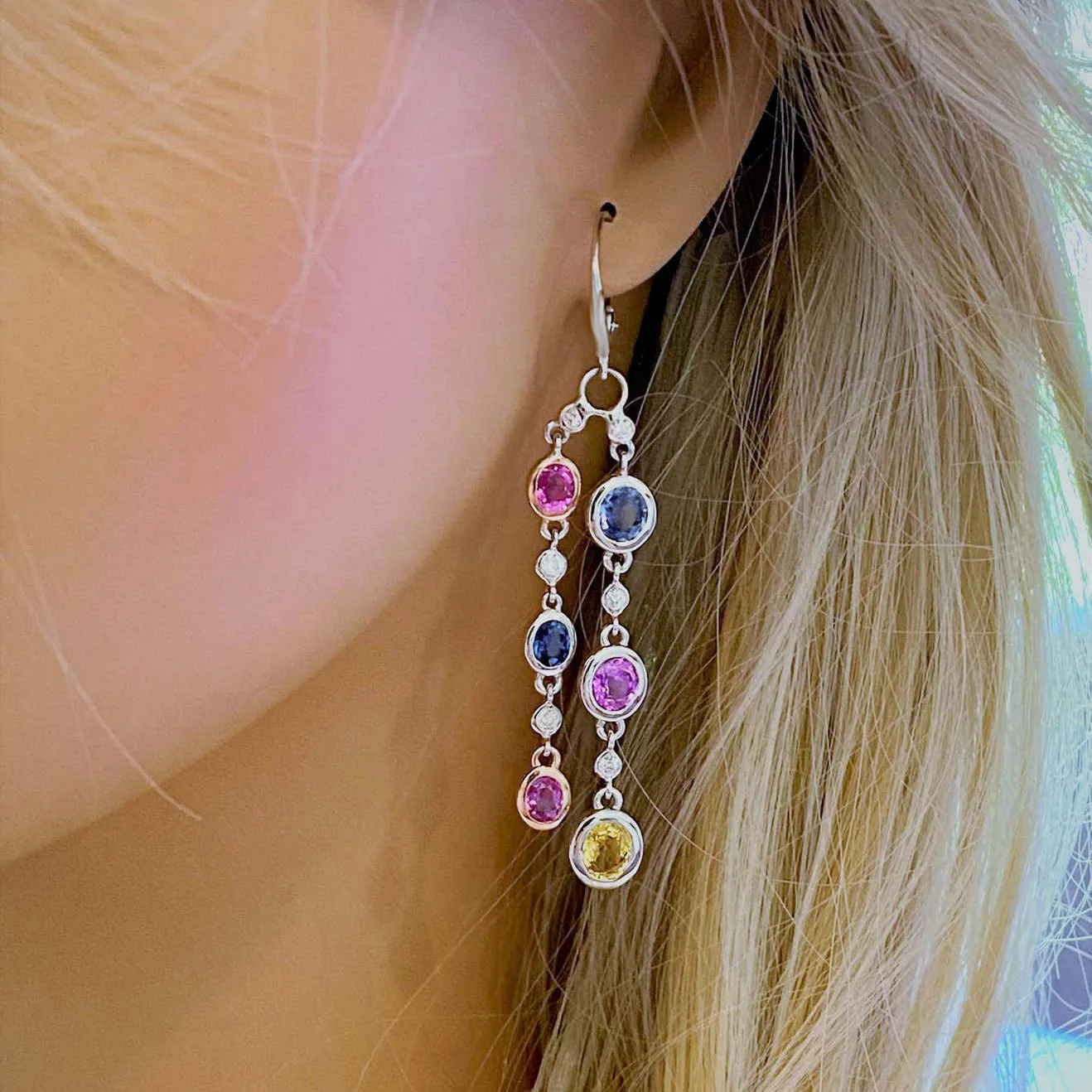 Tourmaline Long Earrings For Women Designer Luxury Earrings Aesthetic Vintage Ear Studs Crystal Korean Style Simple Versatile
Tourmaline Long Earrings For Women Designer Luxury Earrings Aesthetic Vintage Ear Studs Crystal Korean Style Simple Versatile