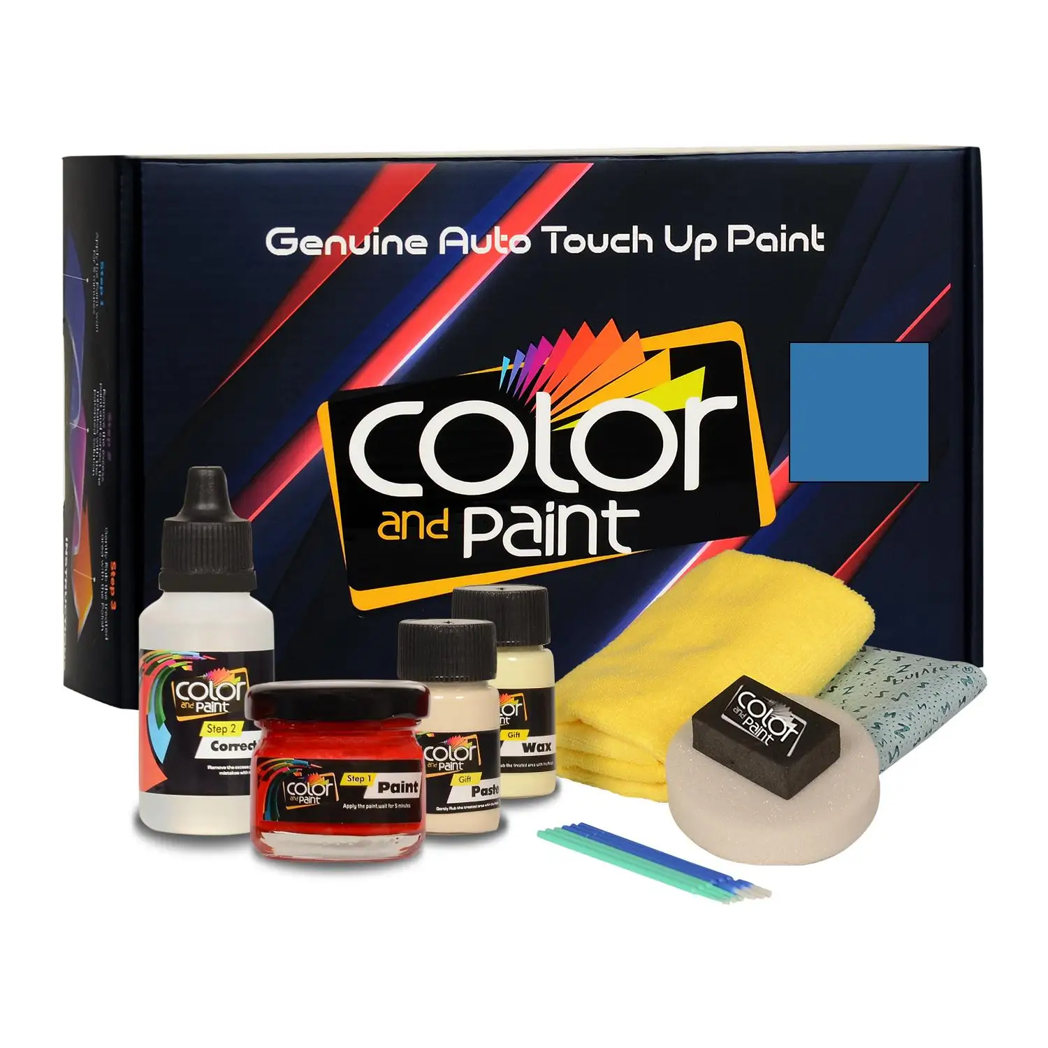 Color and Paint compatible with Dodge Automotive Touch Up Paint - DAYTONA BLUE MET - GB4 - Basic Care
Color and Paint compatible with Dodge Automotive Touch Up Paint - DAYTONA BLUE MET - GB4 - Basic Care