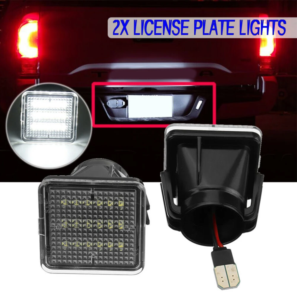 2Pcs 6000K White Light LED License Plate Light 2016-22 Fits For Tacoma 81270-0C040 Automobiles Light Accessories
2Pcs 6000K White Light LED License Plate Light 2016-22 Fits For Tacoma 81270-0C040 Automobiles Light Accessories