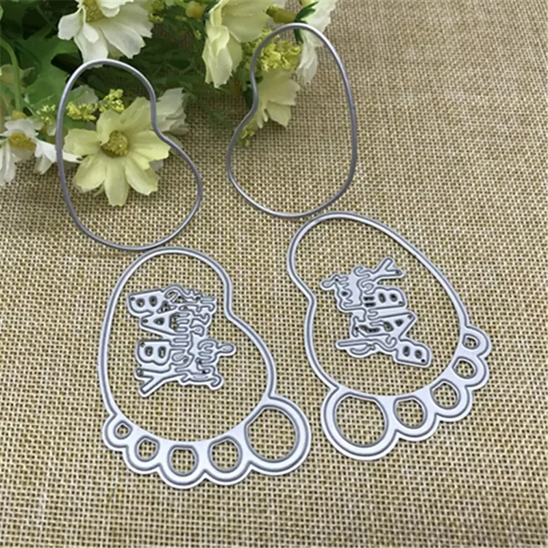 Foot Metal steel cutting dies Stencil Book photo album card Embossing Dies Metal Craft
Foot Metal steel cutting dies Stencil Book photo album card Embossing Dies Metal Craft