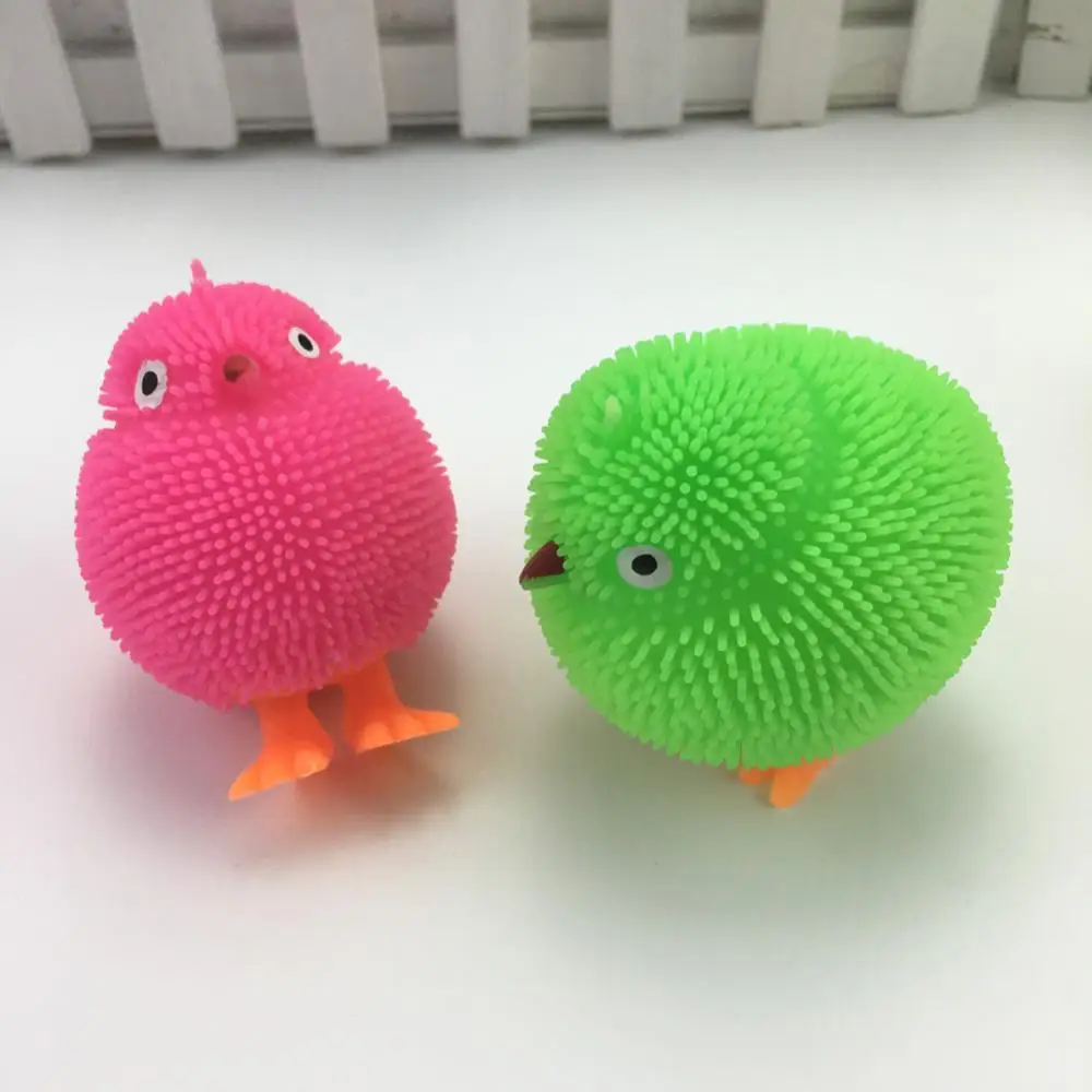 Flashing LED Cute Chickens Squidgy Puffer Ball Squeeze Stress Relieve Kids Toy
Flashing LED Cute Chickens Squidgy Puffer Ball Squeeze Stress Relieve Kids Toy