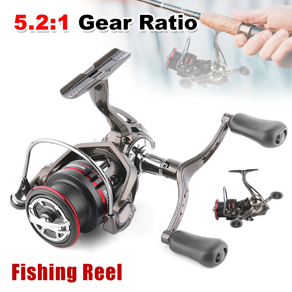 Fishing Reel 2000-3500 Size Max Drag 6kg Metal Spool 5.2:1 Gear Ratio Spinning Reel Saltwater For Carp Reel Fishing Accessories
Fishing Reel 2000-3500 Size Max Drag 6kg Metal Spool 5.2:1 Gear Ratio Spinning Reel Saltwater For Carp Reel Fishing Accessories