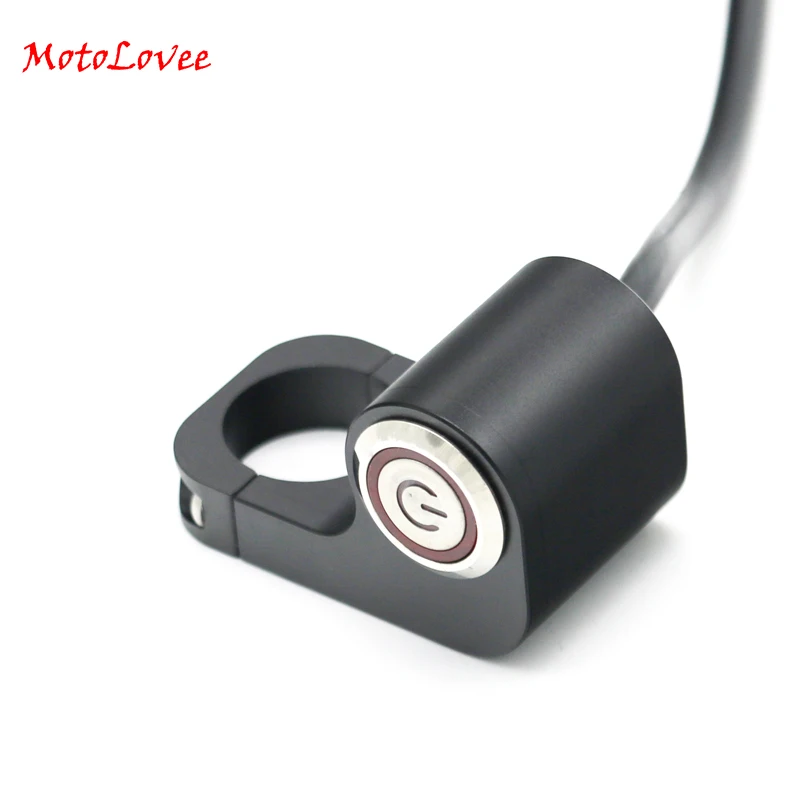 MotoLovee 12v 16A Waterproof Motorcycle ATV 7/8inch Handlebar Button Switch Headlight Hazard Brake Fog Light ON Off Switches
MotoLovee 12v 16A Waterproof Motorcycle ATV 7/8inch Handlebar Button Switch Headlight Hazard Brake Fog Light ON Off Switches