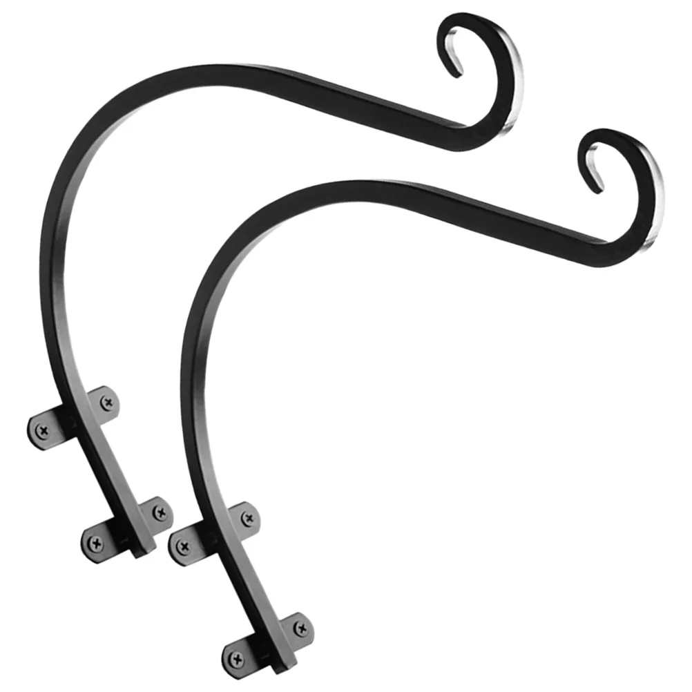 Потолочные крючки, подвесной кронштейн для цветочного горшка, настенная железная садовая вешалка