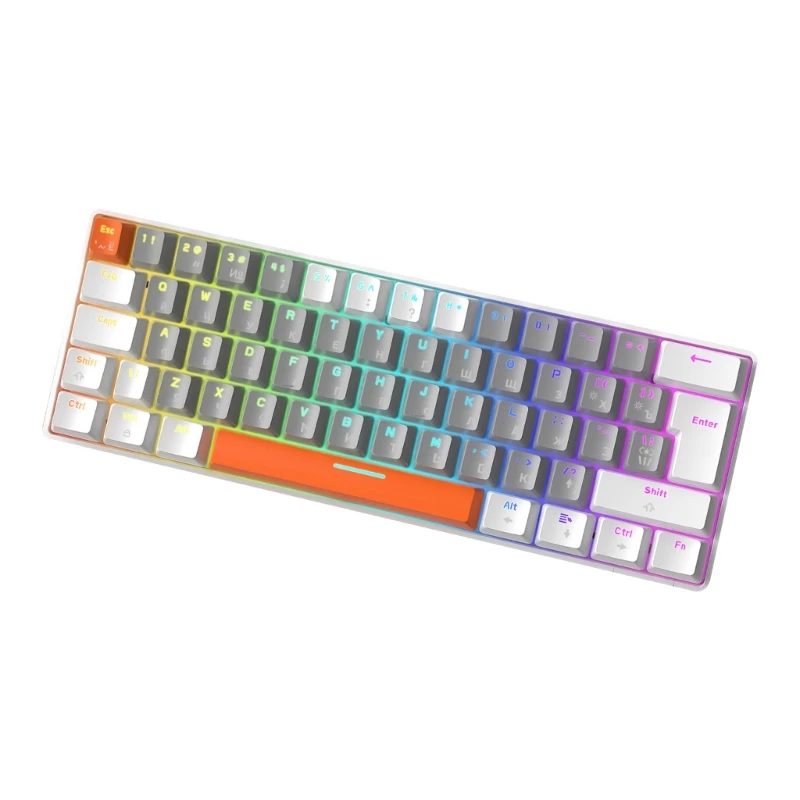 Клавиатура T60 Механическая Проводная с русской раскладкой, 62 клавиши
Клавиатура T60 Механическая Проводная с русской раскладкой, 62 клавиши