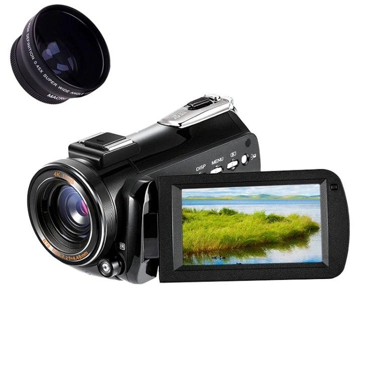 24MP 4K 30X Digital Zoom Wide-Angle Lens 3Inch IPS LCD Touch Screen WiFi Digital Video Camera
24MP 4K 30X Digital Zoom Wide-Angle Lens 3Inch IPS LCD Touch Screen WiFi Digital Video Camera