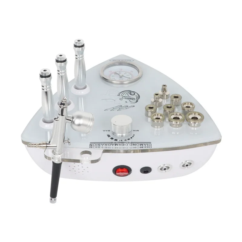 Facial Cleansing Blackhead Spray Instrument Exfoliating Beauty Instrument Three-in-one Microcarving Microdermabrasion Machine
Facial Cleansing Blackhead Spray Instrument Exfoliating Beauty Instrument Three-in-one Microcarving Microdermabrasion Machine