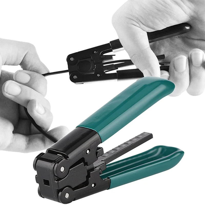 Optic Fiber Stripper Fiber Stripping Tool FTTH Fiber Optic Cable Stripper Automatic Wire Stripper Fiber Cable Stripper Pliers
Optic Fiber Stripper Fiber Stripping Tool FTTH Fiber Optic Cable Stripper Automatic Wire Stripper Fiber Cable Stripper Pliers