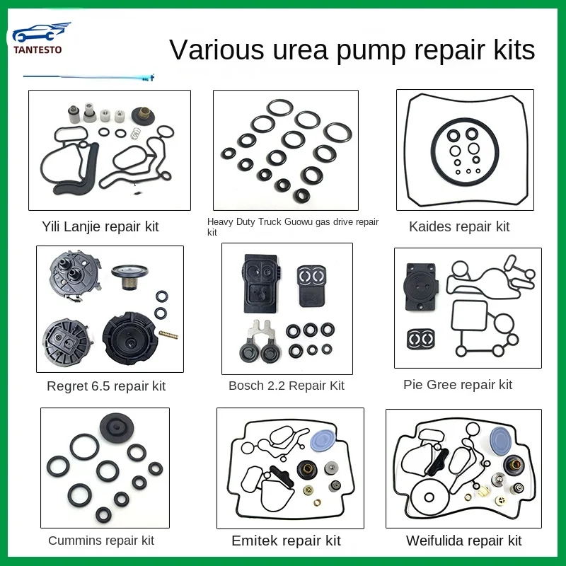 

Repair Kits For BOSCH 2.2/6.5/Cummins Yimitek Kailong Weifu Lida Kaides Urea Pump