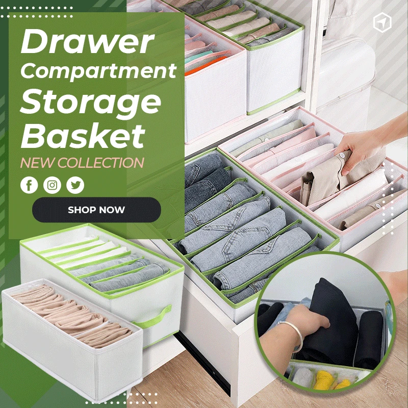 Clothes Organizer Jeans Storage Box Drawer Compartment Storage Basket Wardrobe Clothes Organizers Socks Underwears Bras Storage
Clothes Organizer Jeans Storage Box Drawer Compartment Storage Basket Wardrobe Clothes Organizers Socks Underwears Bras Storage
