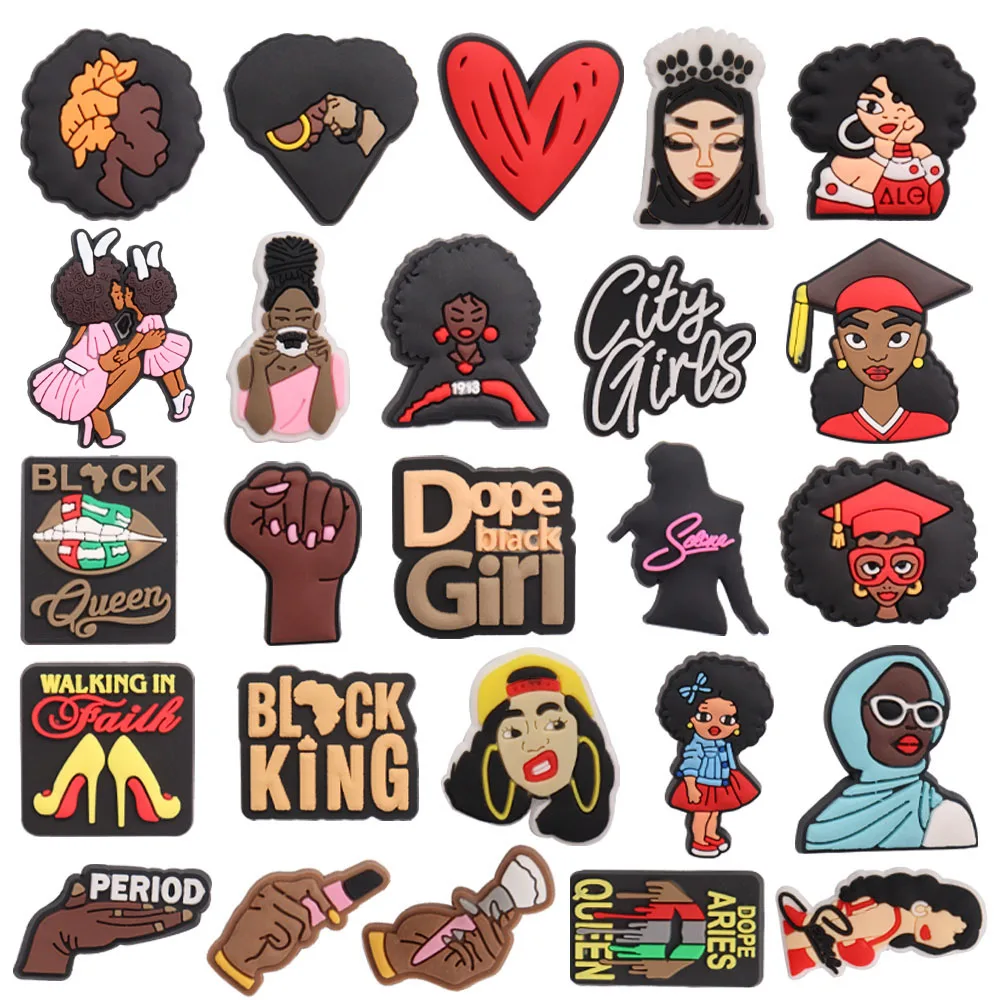 Оптовая продажа, 50 шт., черный браслет из ПВХ в стиле королевы для самостоятельной сборки, украшения для детской обуви, украшения для обуви
Оптовая продажа, 50 шт., черный браслет из ПВХ в стиле королевы для самостоятельной сборки, украшения для детской обуви, украшения для обуви