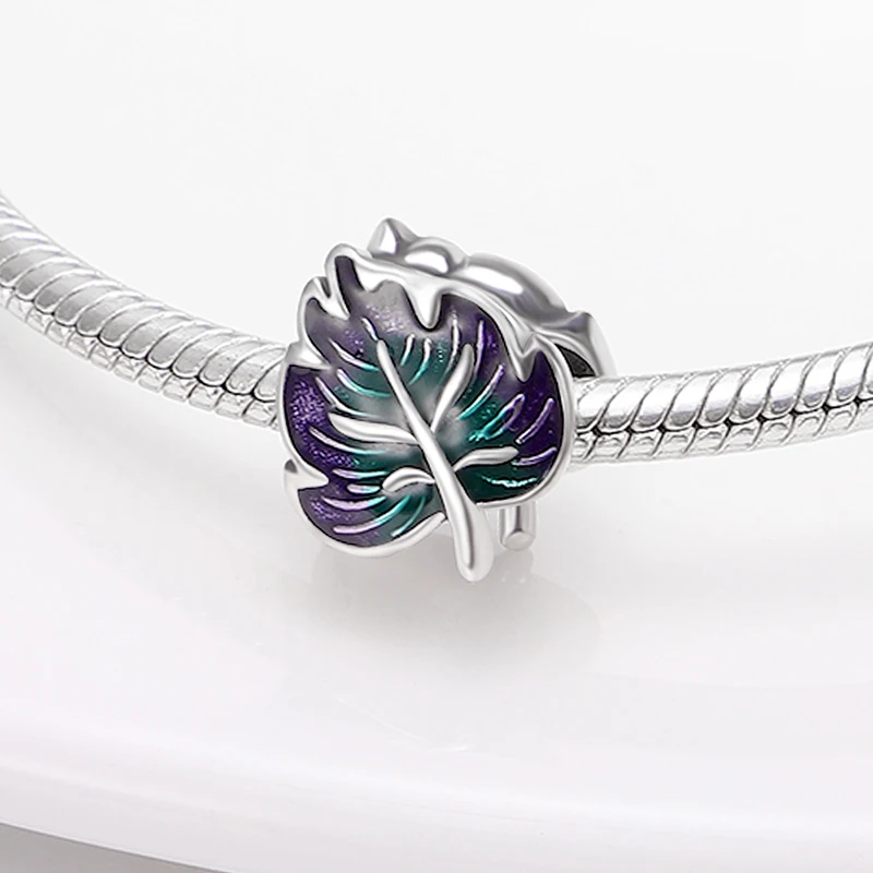 2021 New silver color Maple Leaf Charm&Beas Fit Original 3mm Bracelet&Bangle Making Fashion DIY Jewelry For Women
2021 New silver color Maple Leaf Charm&Beas Fit Original 3mm Bracelet&Bangle Making Fashion DIY Jewelry For Women