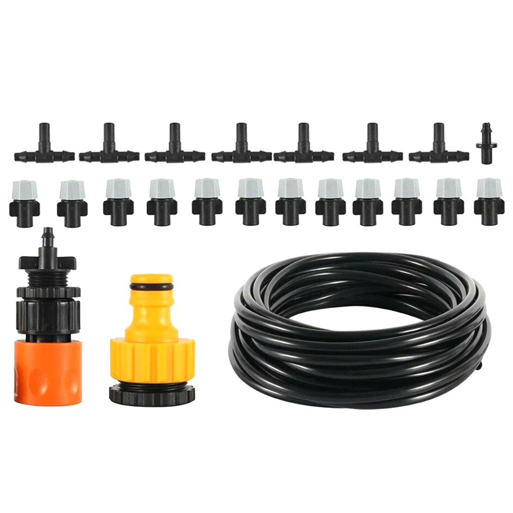 20 Nozzles Anti Clog Humidification Atomization Nursery DIY Removable Irrigation Cooling System Mist Sprinkler Kit Water Garden
20 Nozzles Anti Clog Humidification Atomization Nursery DIY Removable Irrigation Cooling System Mist Sprinkler Kit Water Garden