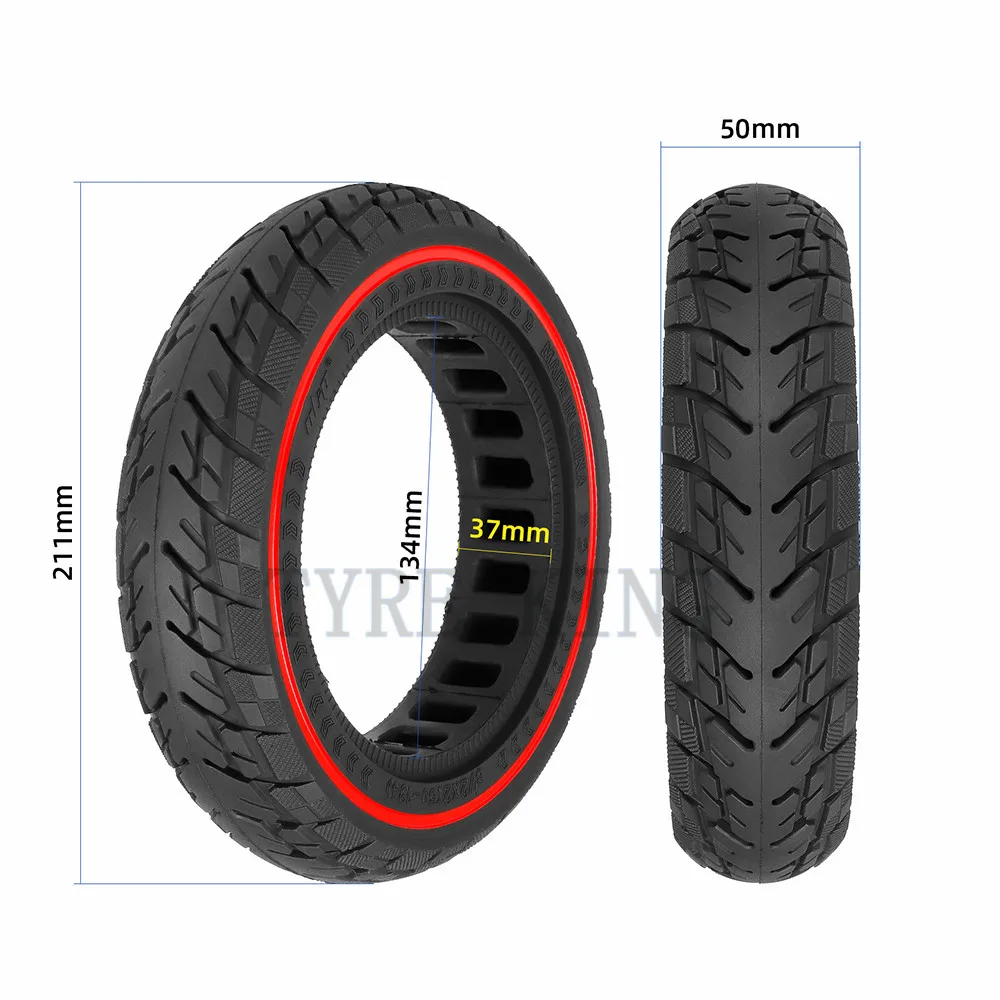 8 1/2x2(50-134) Solid Tyre 8.5x2 Shock Absorbing Tire for Zero9/Inokim Electric Scooter Parts
8 1/2x2(50-134) Solid Tyre 8.5x2 Shock Absorbing Tire for Zero9/Inokim Electric Scooter Parts
