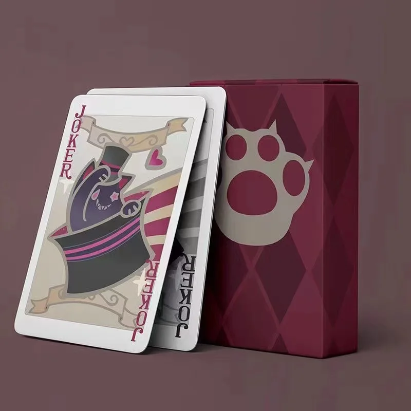 

Оптовая Продажа 54 шт. Аниме игра геншин ударная карточка Lyney реквизит для косплея бумажная покерная карточка настольная игра Поклонники коллекционные подарки