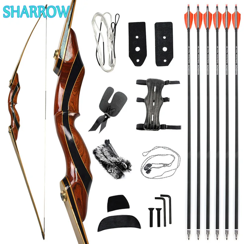 30-55lbs 62inch Recurve Bow Set American Hunting Bow with Archery Protective Right Hand for Outdoor Sports Shooting Accessories
30-55lbs 62inch Recurve Bow Set American Hunting Bow with Archery Protective Right Hand for Outdoor Sports Shooting Accessories