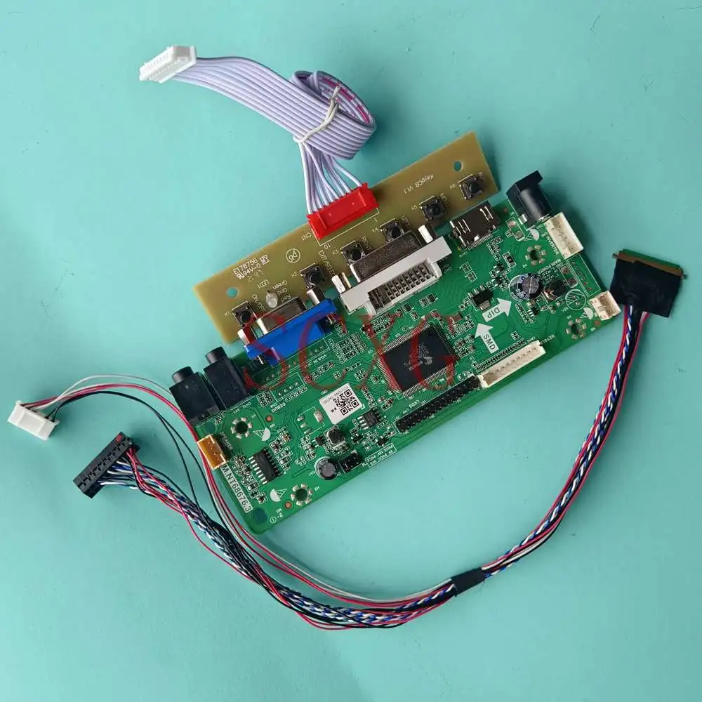 LCD Matrix Controller Board Work With N140BGE-L22 Laptops Panel 1366*768 60Hz DVI VGA HDMI-Compatible 14" 40 Pin LVDS
LCD Matrix Controller Board Work With N140BGE-L22 Laptops Panel 1366*768 60Hz DVI VGA HDMI-Compatible 14" 40 Pin LVDS