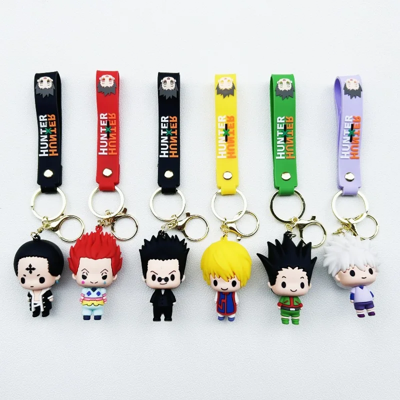 Anime Hunter x Hunter Keychain Cosplay Killua Kurapika Keyrings Resin Pendant Car Bag Key Chain Jewelry Accessories
Anime Hunter x Hunter Keychain Cosplay Killua Kurapika Keyrings Resin Pendant Car Bag Key Chain Jewelry Accessories