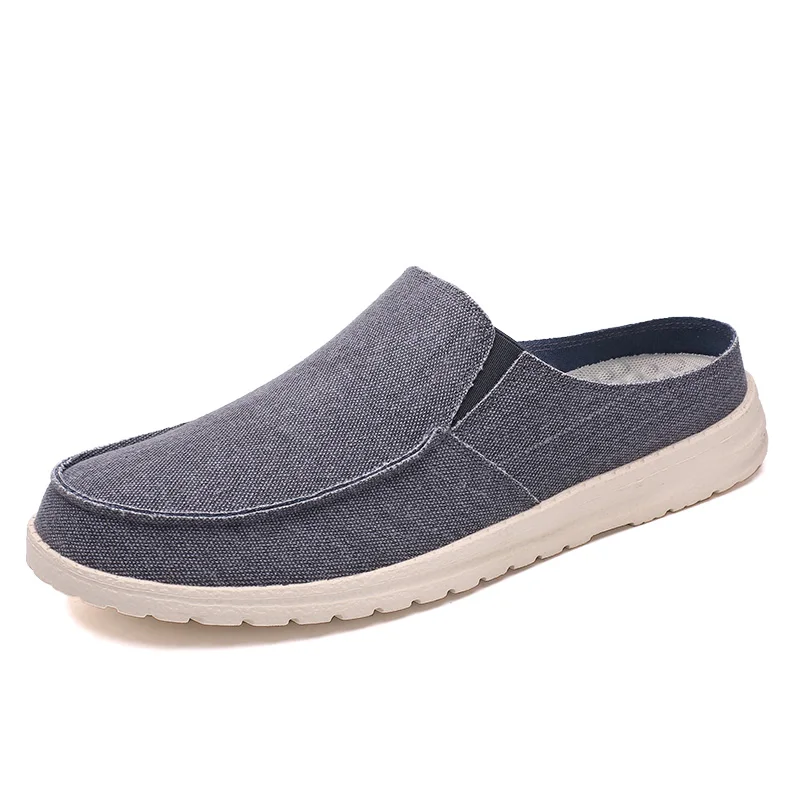 ST415 Spring Men's Canvas Baotou lazy Mules Light Breathable Soft Flats Outdoor Anti-skid Slip-on Half Slipper zapatillas hombre
ST415 Spring Men's Canvas Baotou lazy Mules Light Breathable Soft Flats Outdoor Anti-skid Slip-on Half Slipper zapatillas hombre